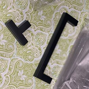 Matte Black Cabinet Hardware